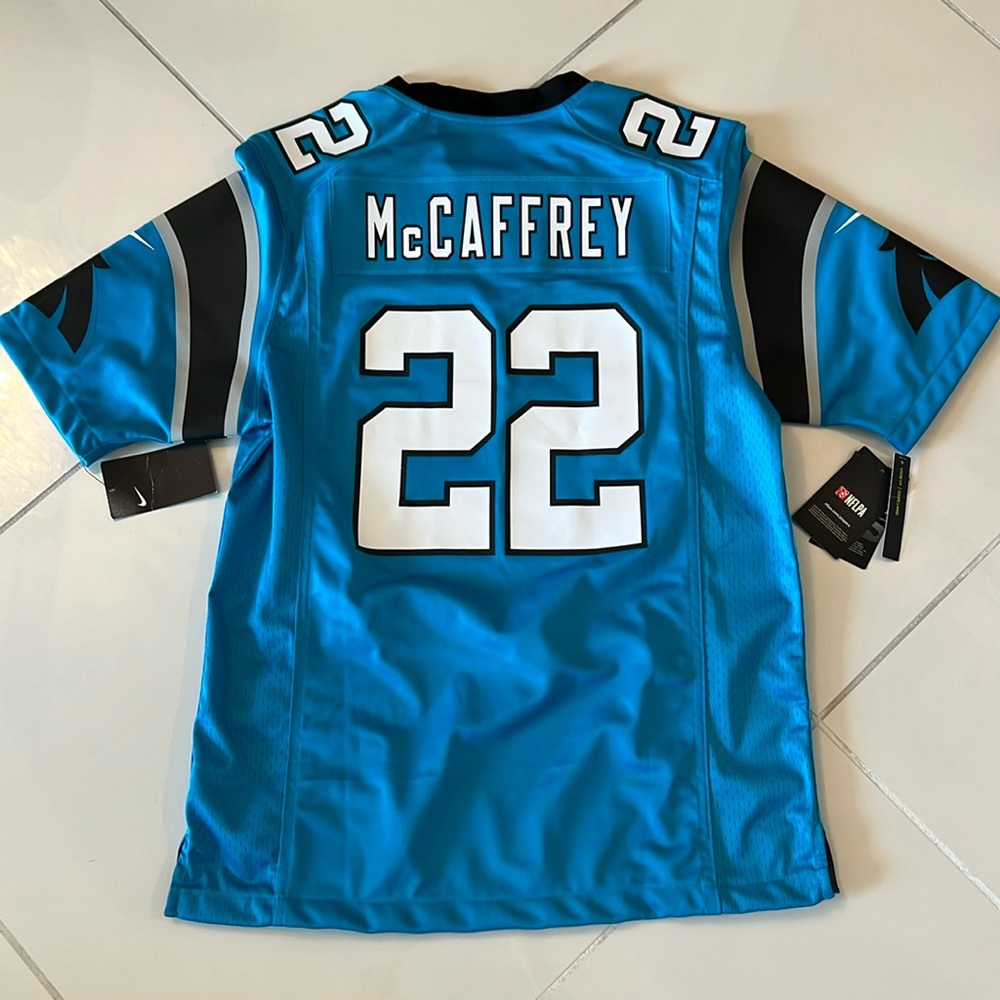 NFL CHRISTIAN McCaffery PANTHERS jersey